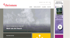 Desktop Screenshot of chrismon.evangelisch.de