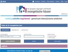 Tablet Screenshot of evangelische-haeuser.evangelisch.de